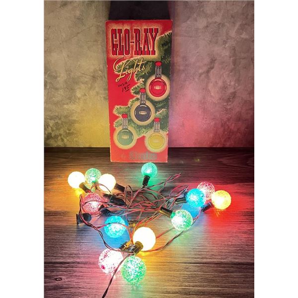 Ice Glo Glo-Ray Christmas Bulbs