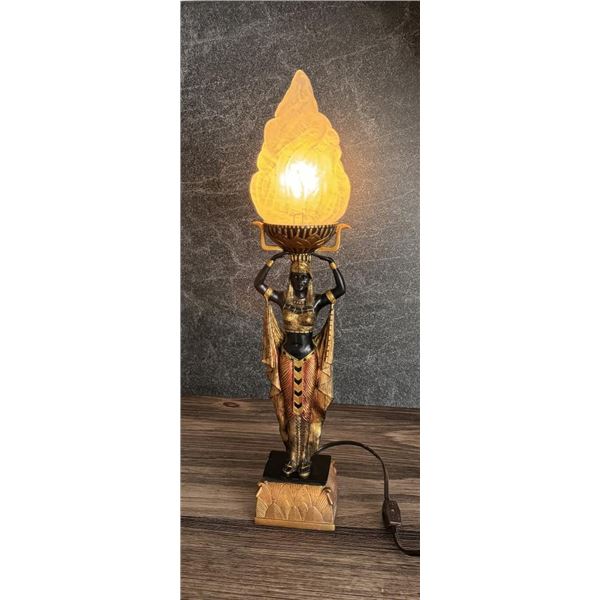 Egyptian Revival Lamp