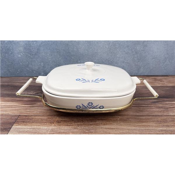 Corning Ware Blue Cornflower Casserole