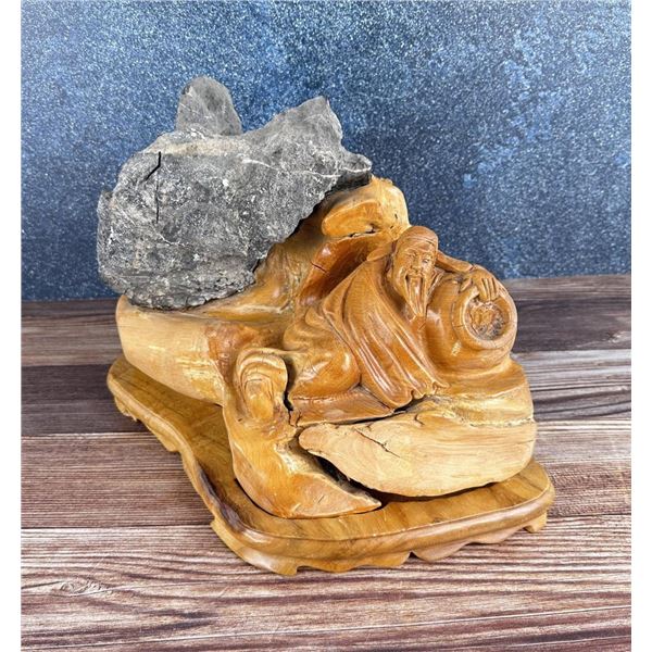 Chinese Suiseki Scholar Rock Viewing Stone