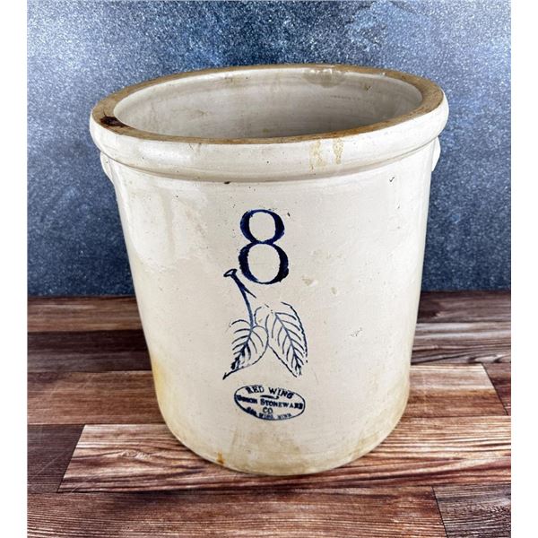 Red Wing 8 Gallon Birch Leaf Crock
