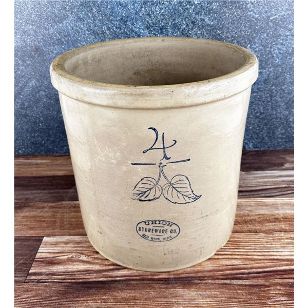 Red Wing 4 Gallon Elephant Ear Crock