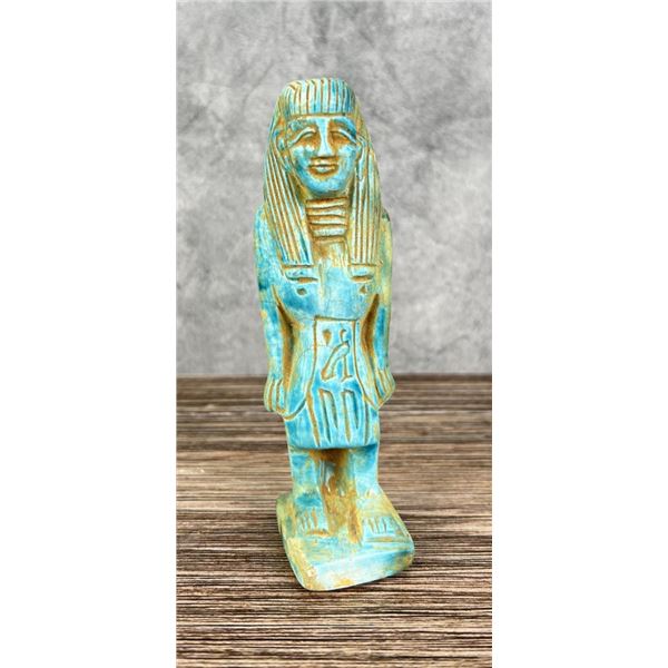 Ancient Faience Pottery Egyptian Shabti
