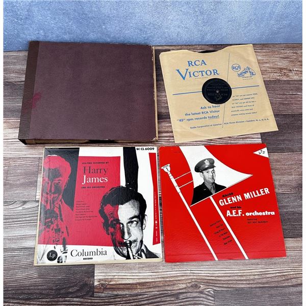 Lot of 78 RPM Phonograph Records