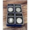 Image 8 : Complete Collection Of Silver Eisenhower Dollars