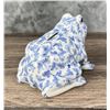 Image 3 : Blue & White Sadek Porcelain Frog Bank