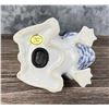 Image 5 : Blue & White Sadek Porcelain Frog Bank