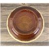Image 6 : Yellow Ware Brown Glazed Picket Fence Mixing Bowl