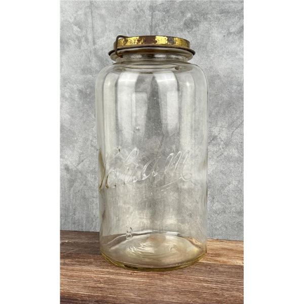 Antique Schram Canning Jar & Lid