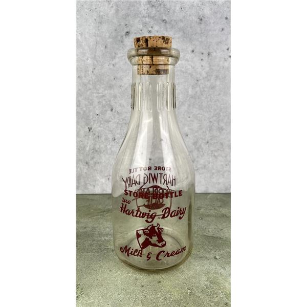 Hartwig Dairy Milk Bottle Woodland California
