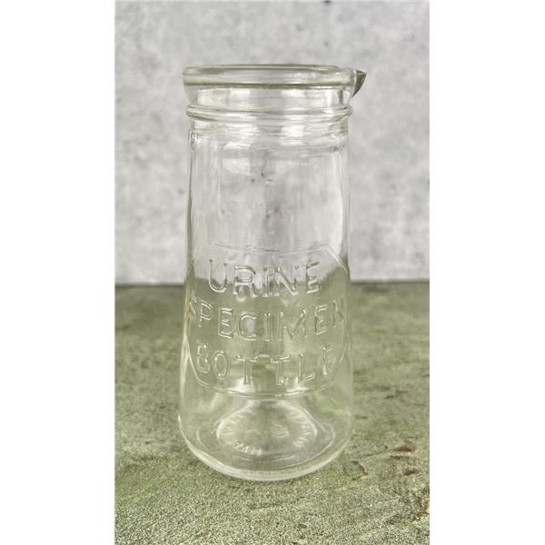 Antique Glass Urine Specimen Bottle