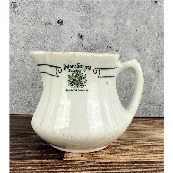 Poland Spring Resort Maine Restaurant Creamer