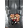 Image 1 : C Marie Beaded Cowboy Boot Purse