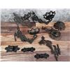 Image 1 : Cast Iron Oil Lamp Wall Brackets