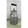 Image 4 : Antique Graniteware Milk Can Pail