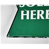 Image 2 : 1990 Coca Cola Tin Arrow Sign