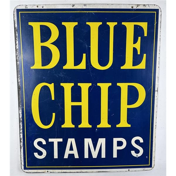Blue Chip Stamps Metal Sign