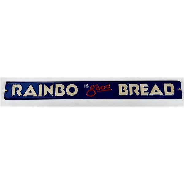 Rainbo Bread Embossed Metal Door Push