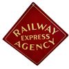 Image 1 : Railway Express Agency Fiberglass Sign
