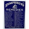 Image 1 : Humphey's Remedies Porcelain Sign