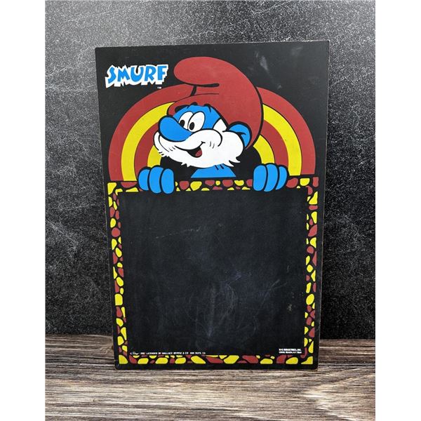 1982 Papa Smurf Chalk Message Board
