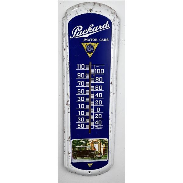 Packard Motor Cars Metal Thermometer