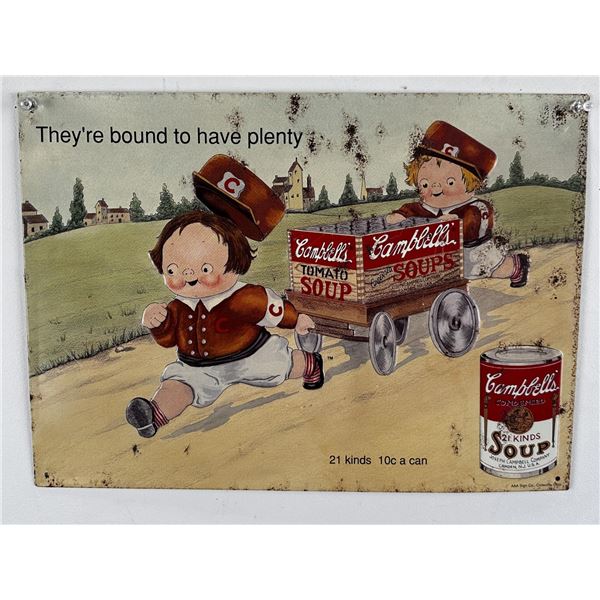 Campbell's Soup Metal Sign