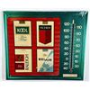 Image 1 : 1979 Kool Cigarettes Metal Thermometer