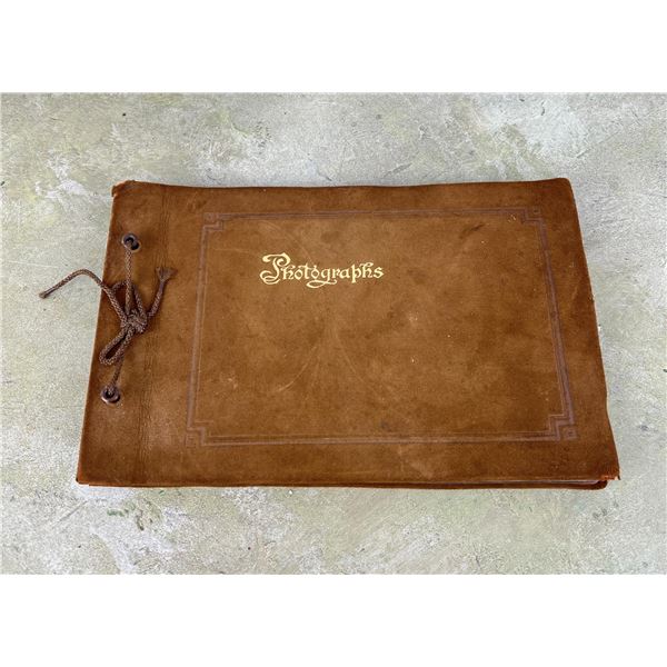 Antique Photo Album California Niagara Falls