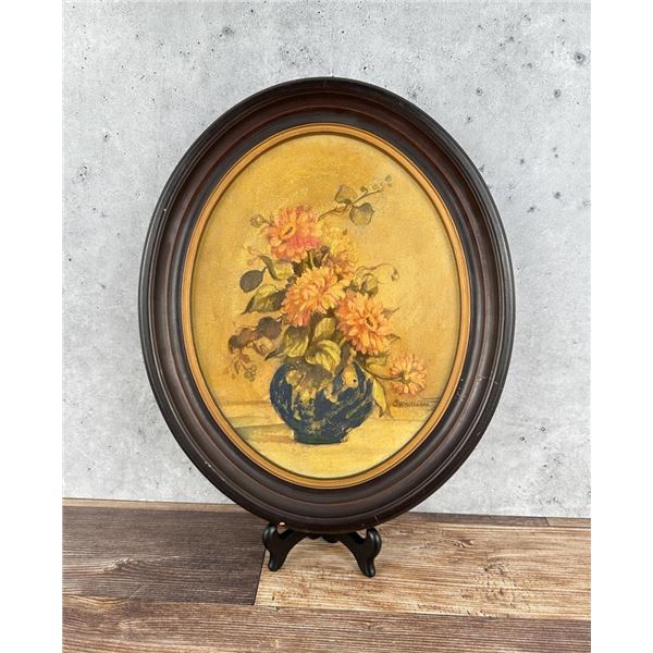 Flowers in Pot Still Life Print