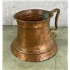 Image 1 : Hammered Copper Tankard With Brass Handle