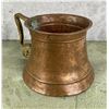 Image 2 : Hammered Copper Tankard With Brass Handle