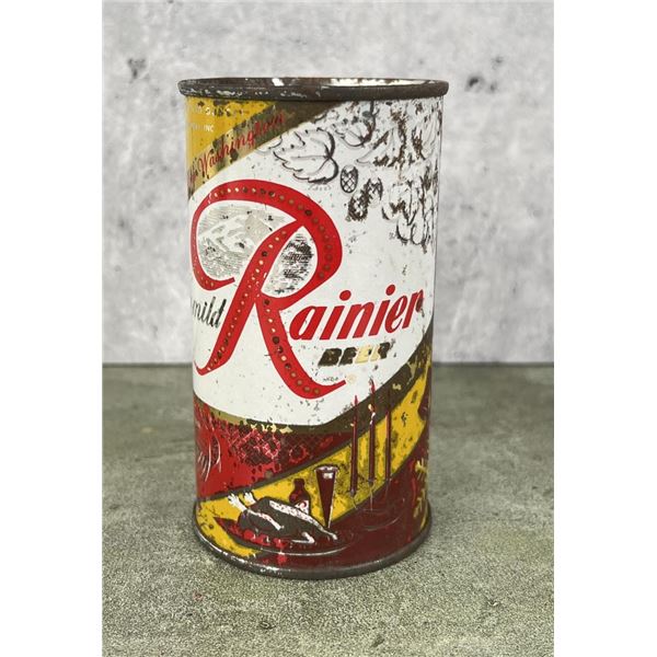 Rainier Beer Jubilee Christmas Flat Top Can