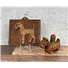 Image 1 : Syroco Scotty Dog Plaque & Lighter