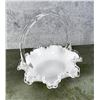 Image 2 : Fenton Glass Silver Crest Basket