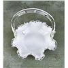 Image 3 : Fenton Glass Silver Crest Basket