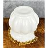 Image 4 : Fenton Glass Gold Crest Ruffled Vase