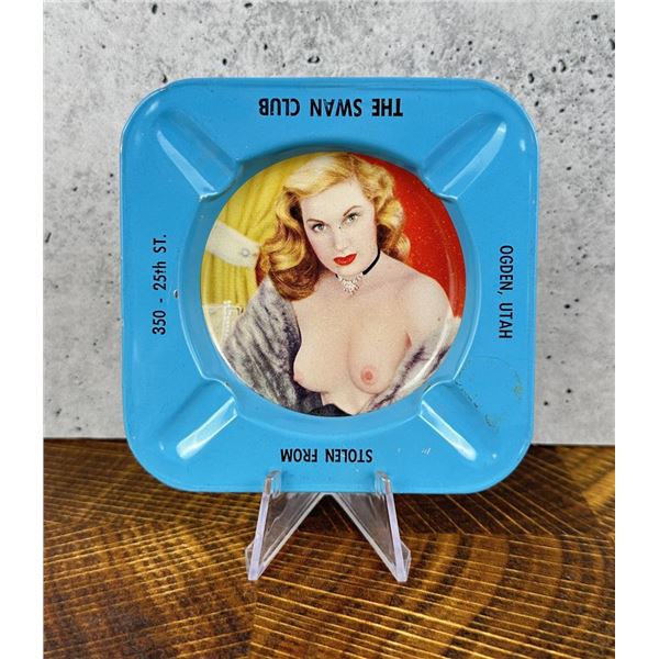 The Swan Club Ogden Utah Risque Ashtray