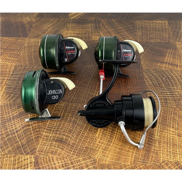Group Of Fishing Reels