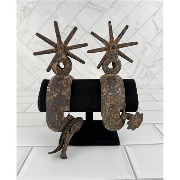 Antique Mexican Charro Cowboy Spurs