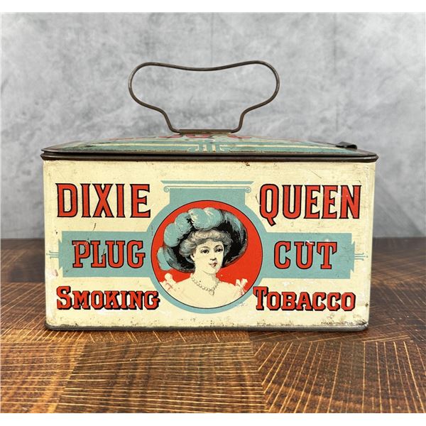 Dixie Queen Plug Cut Tobacco Tin