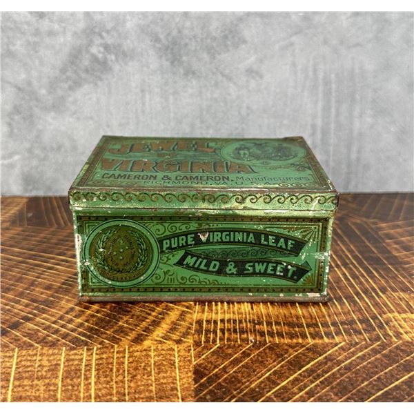 Jewel of Virginia Tobacco Tin