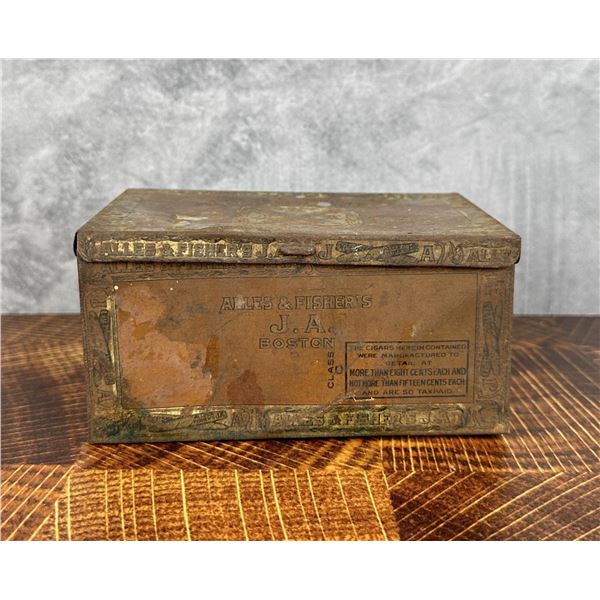 Alles & Fisher's J.A. Tobacco Tin