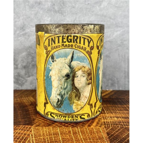 Snowden's Integrity Cigar Tobacco Tin