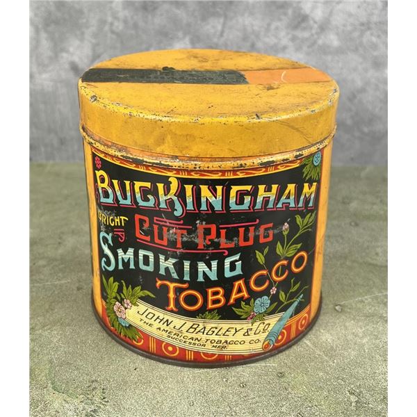 Buckingham Cut Plug Tobacco Tin