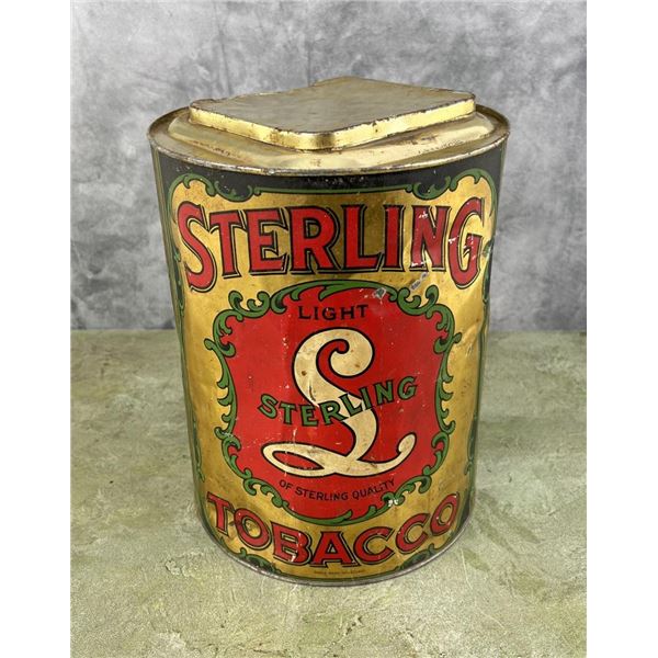 Sterling Light Tobacco Tin