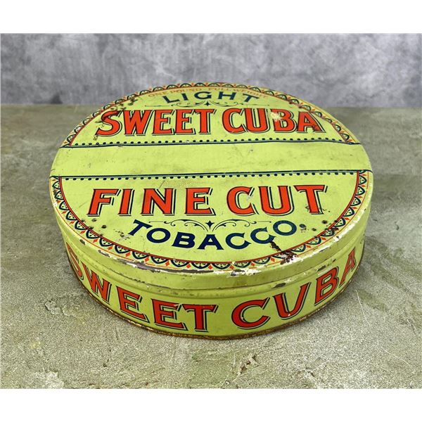 Light Sweet Cuba Fine Cut Tobacco Tin