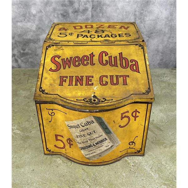 Sweet Cuba Fine Cut Tobacco Tin