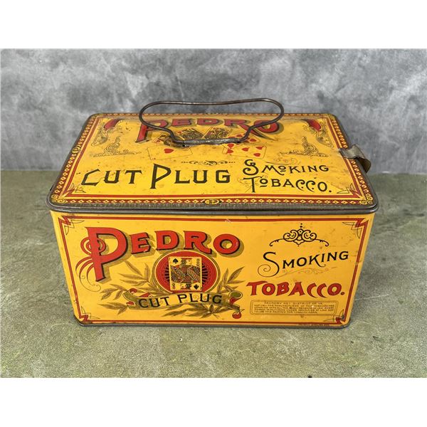 Pedro Cut Plug Tobacco Tin