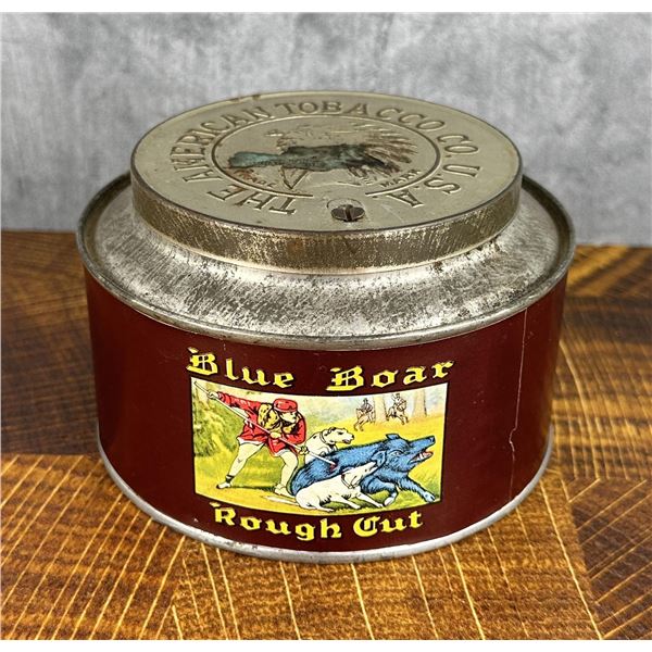 Blue Boar Rough Cut Tobacco Tin